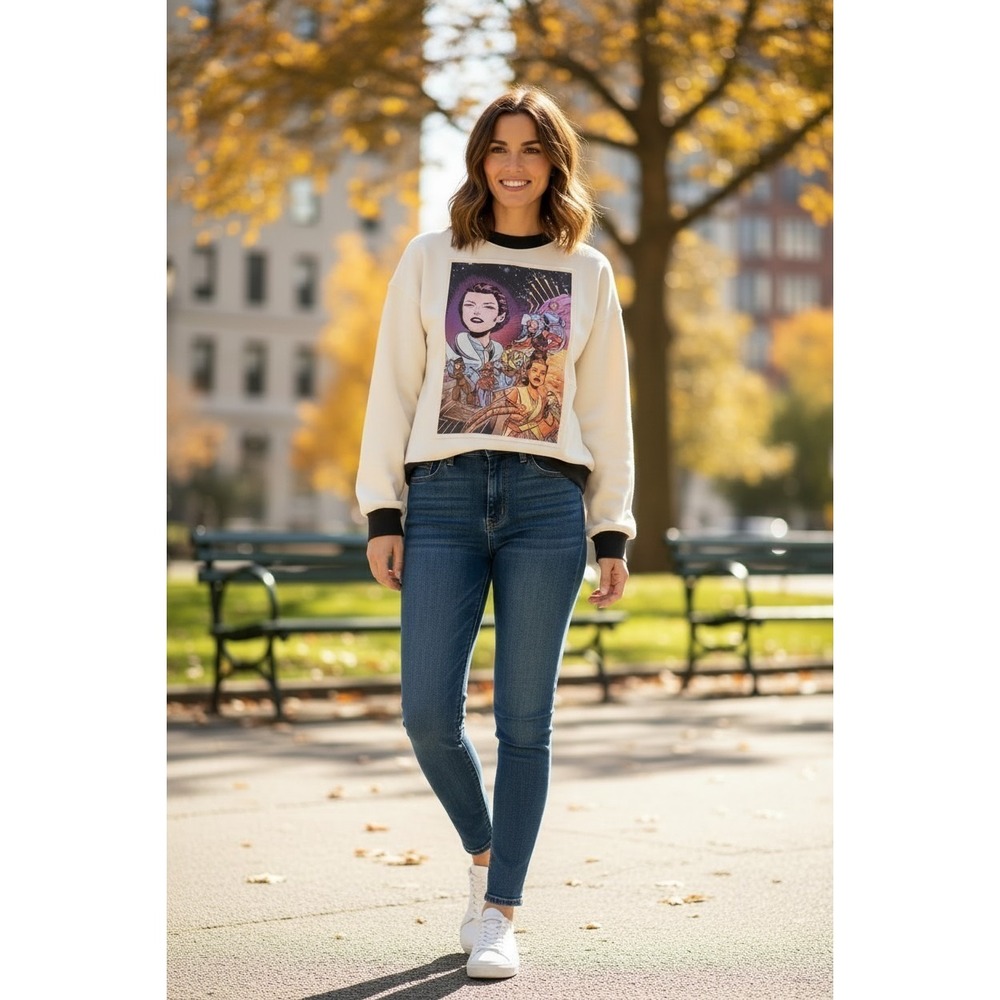 NWT Disney STAR WARS WOMEN OF THE GALAXY Spirit Jersey SZ XS Cropped
